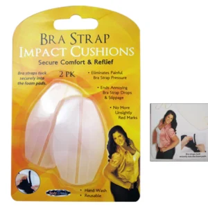 2 Silicone Bra Strap Non Slip Comfort Cushion Pads Shoulder Dent Pain Relief