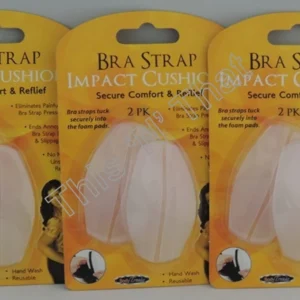 NEW 3 Pair Silicone Non Slip Shoulder Pads Bra Strap Cushion Pain Relief Comfort