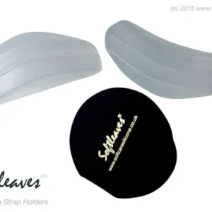 2 X Softleaves Soft Silicone Bra Strap Cushions Holder Non-slip Shoulder Pads